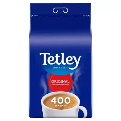 Tetley Original Tea Bags 1.25kg [400 Tea Bags]