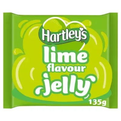 Hartley&#39;s Lime Flavour Jelly 135g