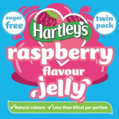 Hartley&#39;s Sugar Free Raspberry Flavour Jelly 23g