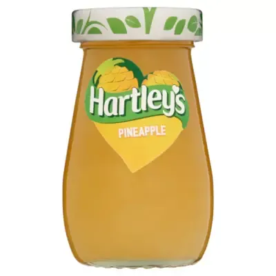 Hartley&#39;s Pineapple Jam 300g Glass Jar