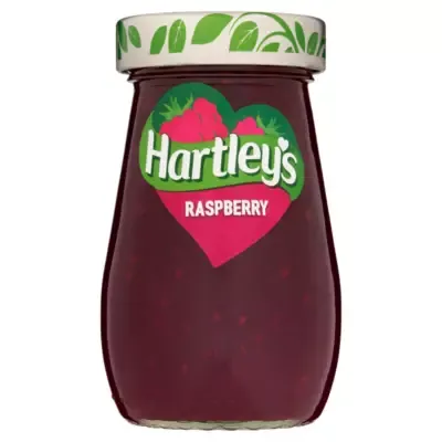 Hartley&#39;s Raspberry Jam 300g Glass Jar
