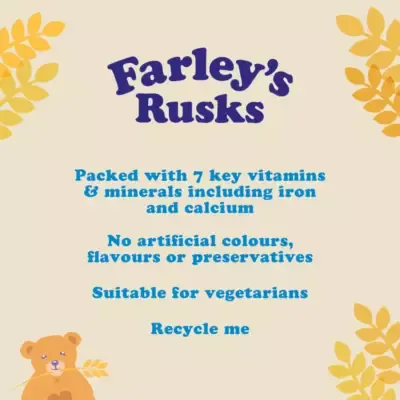 Heinz Original Farley&#39;s Rusks 6+ Months 300g