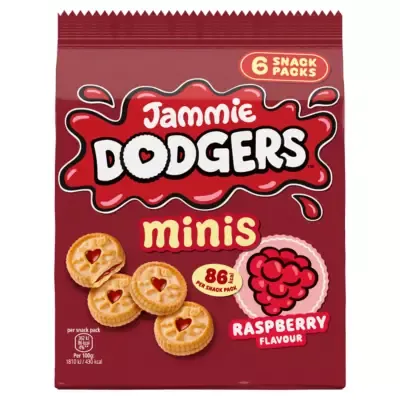 Jammie Dodgers Minis 6 Pack [120g]