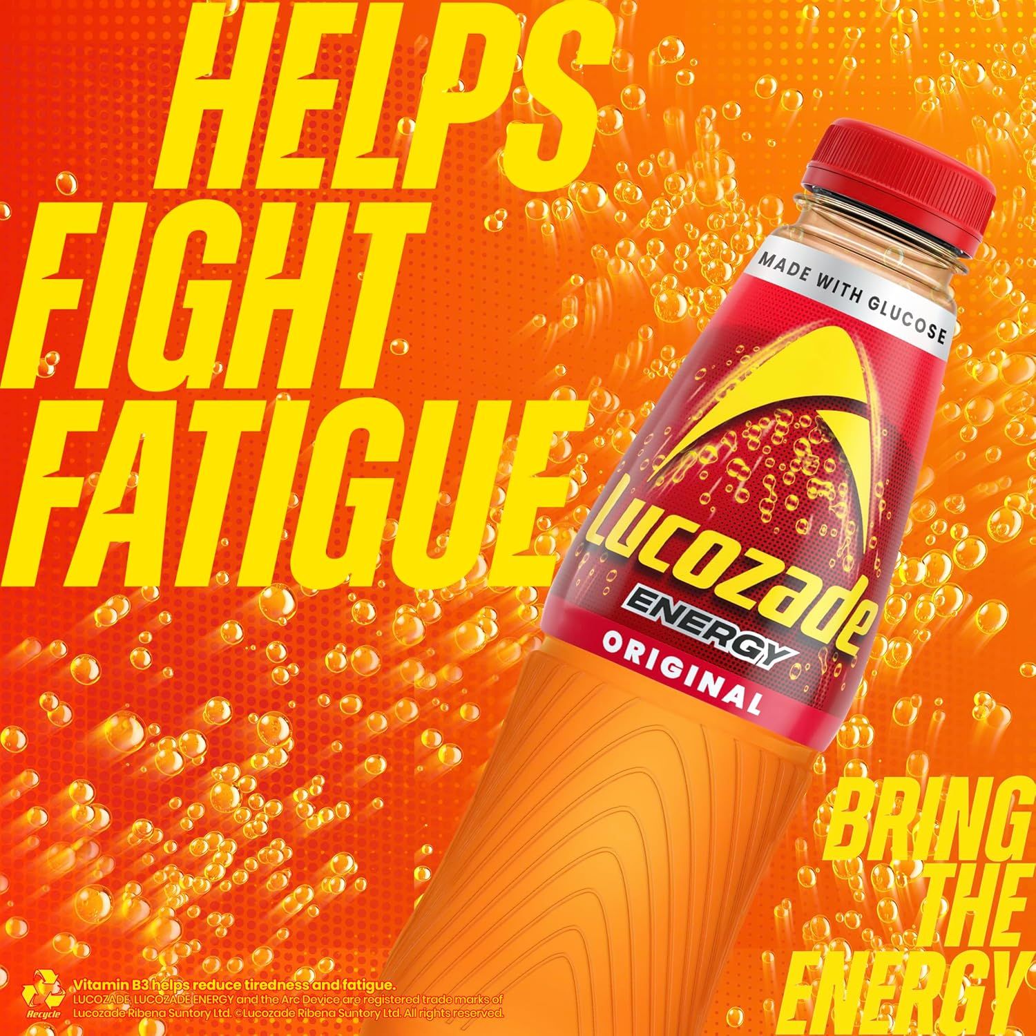 Lucozade Energy Drink Original 500ml