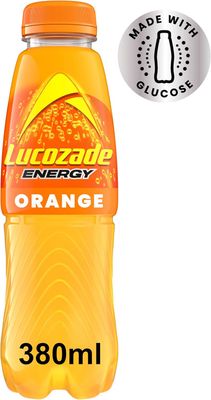 Lucozade Energy Orange 380ml Bottle