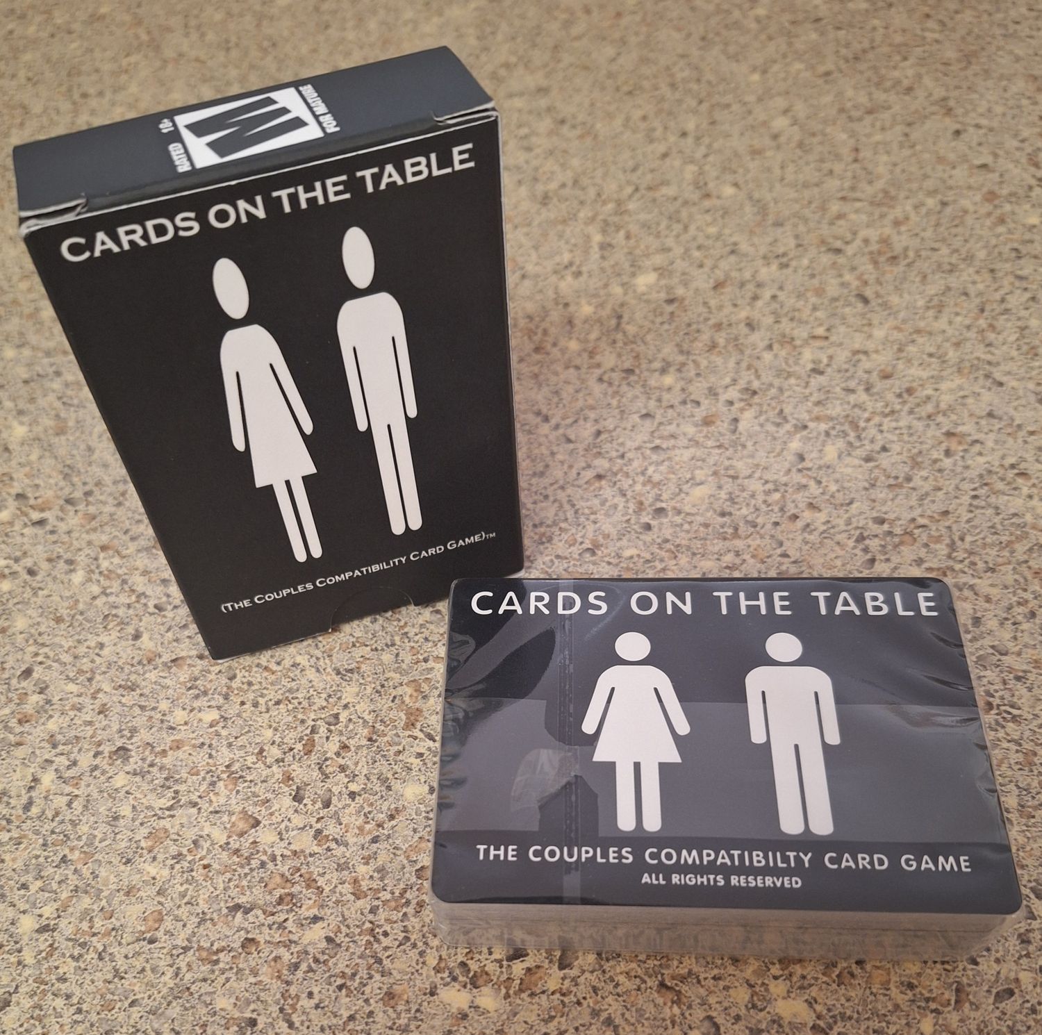 CARDS ON THE TABLE (The Couples Compatibility Card Game)™