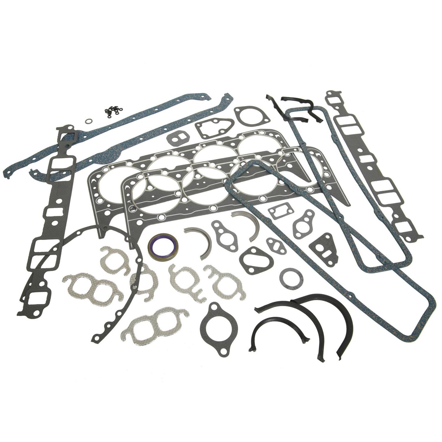 Packningsats  Gaskets, Full Set, Chevy, Gen I Small Block, 2-Piece Rear Main Seal, Set