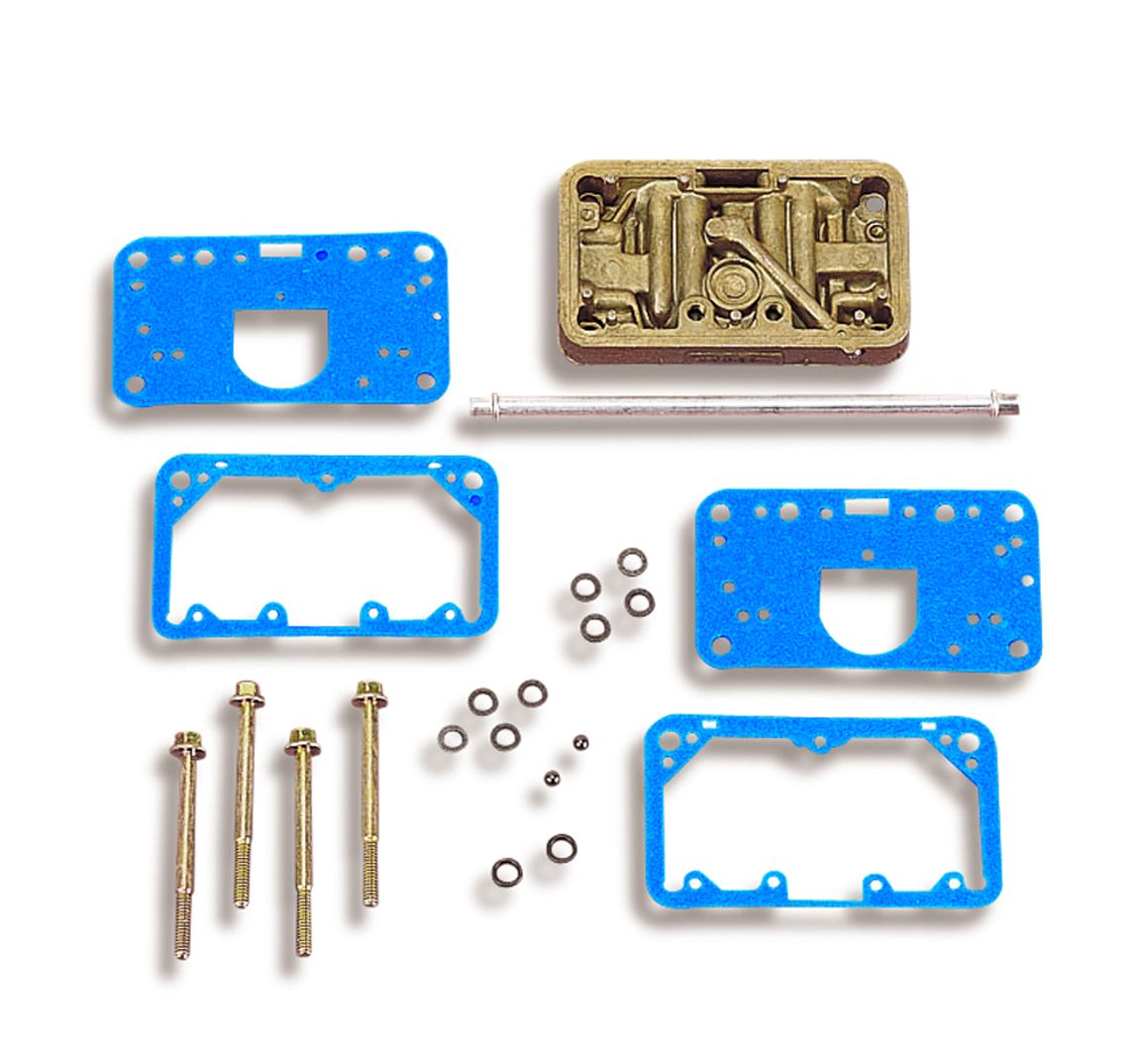 Konverteringssats Holley   munstycksblock Conv. kit