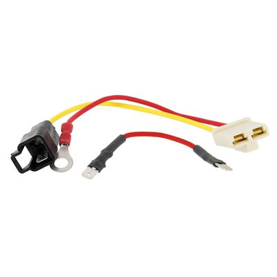 Adapterkabel  Från 10DN GM generator med externt laddn.relä till 10/12SI GM generator med internt laddn.relä.