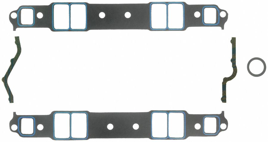 Insugningspackning Chev SB 1,31&quot; x 2,21&quot;, Tjocklek 0,060&quot;. Medium race portar.