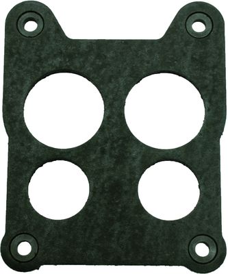 Isolationsplatta  Förgasarspacer. Spread bore. 6,3mm tjock. Fiber. Fotpackning Holley 4165 &amp; 4175. 143x108mm