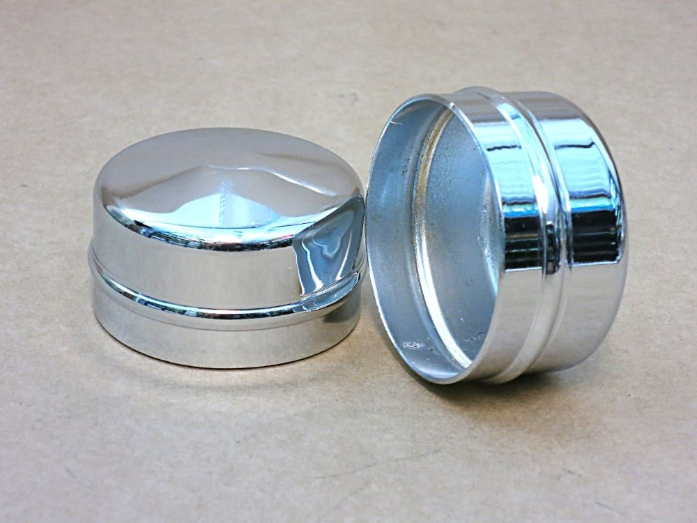 KÅPA HJULLAGER 52,6 x 33mm KROM Per/par