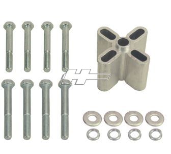 Fläktspacer  1-3/4&quot; Universalspacer, 5/16&quot; bultar för 5/8&quot; vattenpump. 5/16&quot;-18 and 5/16&quot;-24 bultar medföljer.