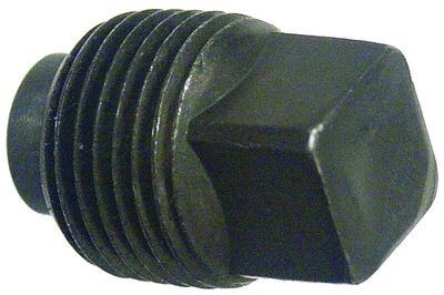Oljetrågsplugg  1/2&quot;-14 NPT. Utvändig fyrkant. Magnetisk.