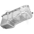 Oljetråg ALUMINUM For 86-02 CHEVY SB 262 400 STOCK CAPACITY  POLISHED FINNED