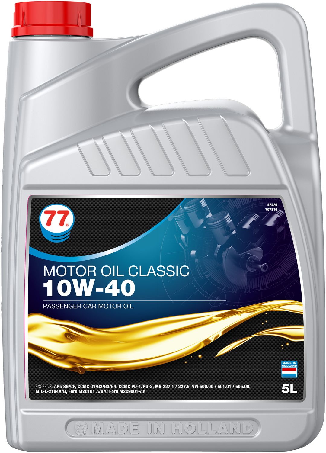 77 Motor Oil Classic 10W-40