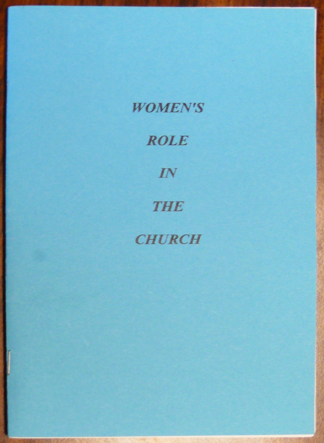 Women&#39;s Role in the Church