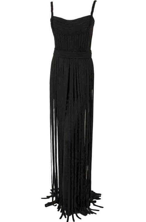 Elizabeth Mason Couture Black &quot;No Strings Attached&quot; Gown