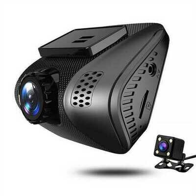 J3 1080P HD Hidden Car DVR Video Dual Lens Wifi 2 Inch Driving Recorder Night Vision