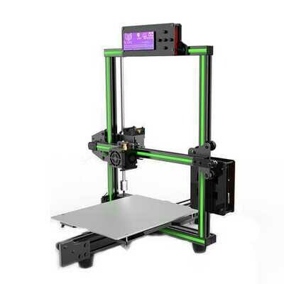Anet E2 DIY Aluminum Alloy Frame 3D Printer Kit Low Noise 220*270*220mm Printing Size Support Soft Filament Print With Large LCD Screen