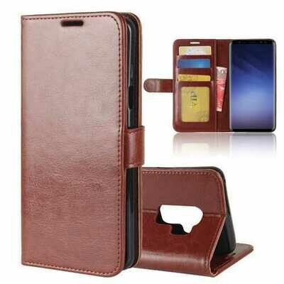 Bakeey Bracket Flip Card Slots PU Leather Case for Samsung Galaxy S9