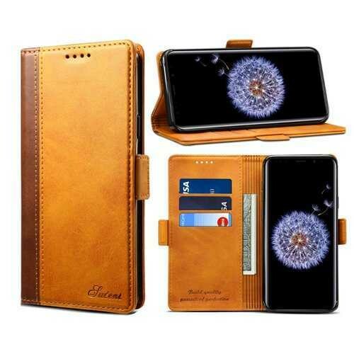 Bakeey Hybrid Color Wallet Card Sots Kickstand Phone Case For Samsung Galaxy S9
