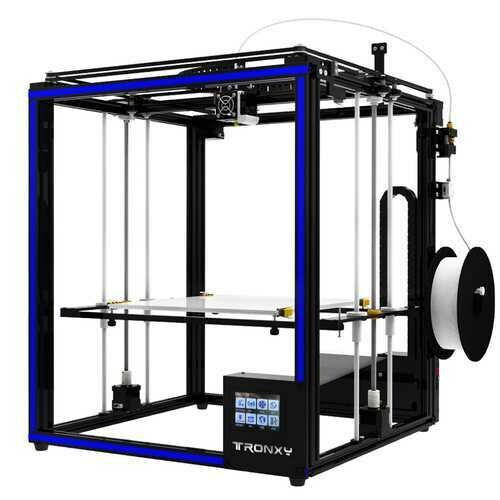 TRONXY X5ST-400 DIY Aluminum 3D Printer Kit 400*400*400mm Large Printing Size With 3.5" Touch Screen/Power Resume/Filament Run Out Detection/Dual Z-axis Rod
