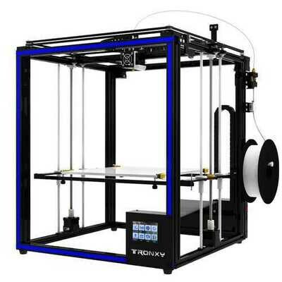 TRONXY X5ST-400 DIY Aluminum 3D Printer Kit 400*400*400mm Large Printing Size With 3.5" Touch Screen/Power Resume/Filament Run Out Detection/Dual Z-axis Rod