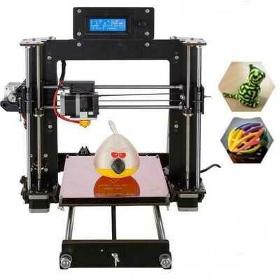 DIY Prusa I3 3D Printer 200*200*180mm Printing Size Support Off-line Printing 1.75mm 0.4mm Nozzle
