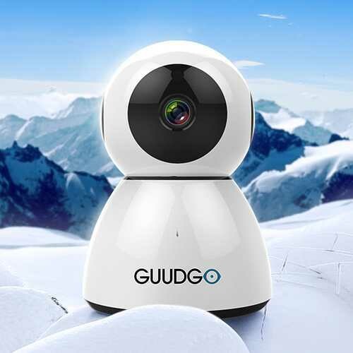 GUUDGO GD-SC03 Snowman 1080P Cloud WIFI IP Camera Pan&amp;Tilt IR-Cut Night Vision Two-way Audio M otion Detection Alarm Camera Monitor Support Amazon-AWS[Amazon Web Services] Cloud Storage Service
