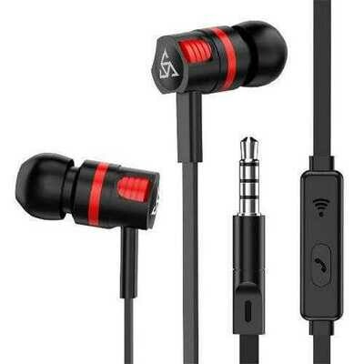Original Brand Earbuds JM26 Headphone Noise Isolating in ear Earphone Headset with Mic for Mobile phone Universal for MP4