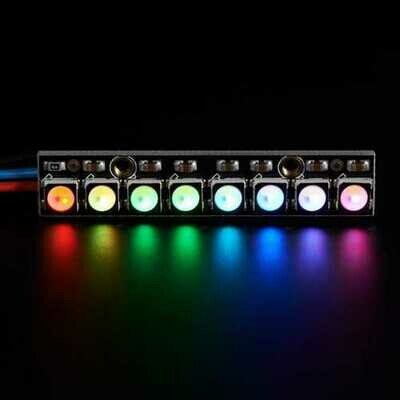5Pcs Straight Board 8x 5050 RGBW Cool White LED 6000K Display With Integrated Drivers Module