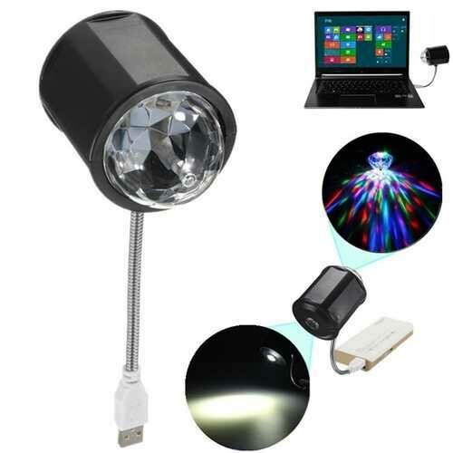 4W LED Flexible Crystal Stage RGB USB Lights Lamps DJ Club Disco/Party Effects