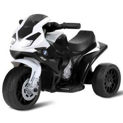 6V Kids 3 Wheels Riding BMW Licensed Electric Motorcycle-Black