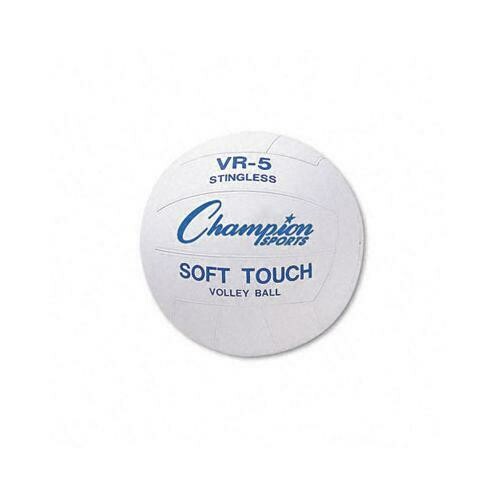 Case of [4] Volleyball Rubber/Nylon Official Size White
