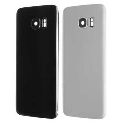 Rear Glass Battery Cover + Camera Lens Cover for Samsung Galaxy S7
