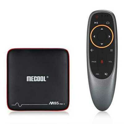 Mecool M8S PRO W S905W 1GB RAM 8GB ROM TV Box with Android TV OS Support Voice Input Control