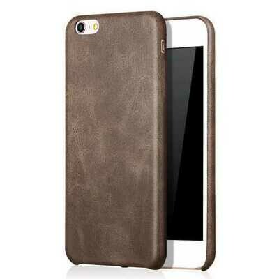 Bakeey?&amp;bdquo;? Retro Soft PU Leather Ultra Thin Shockproof Case Back Cover For iPhone 6Plus 6sPlus 5.5 Inch