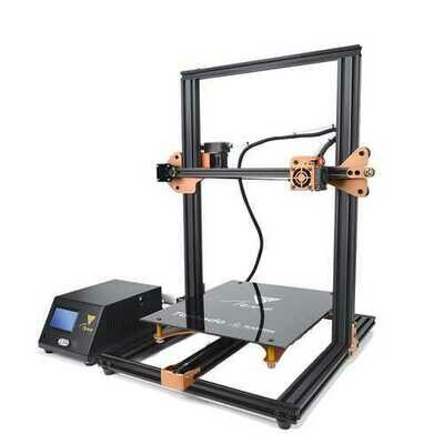 HOMERS/TEVO Tornado DIY 3D Printer Kit 300*300*400mm Large Printing Size 1.75mm 0.4mm Nozzle Support Off-line Print