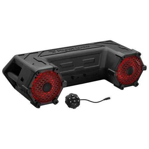 Planet Audio Off Road ATV Sound System 6.5&quot; Marine Speakers Bluetooth RGB LED Bar