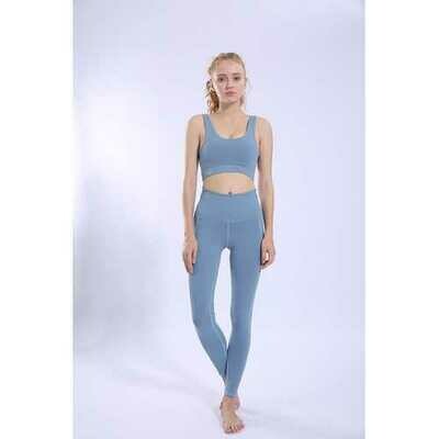 Pink Running Sports Fitness Pants Tight Stretch High Waist Breathable Yoga Pants