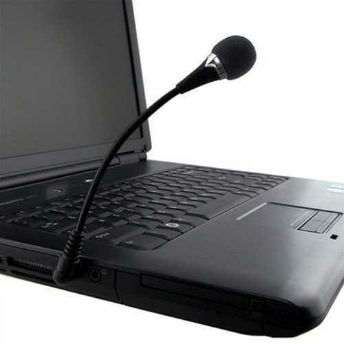 Mini 3.5mm Flexible Microphone for PC/Laptop