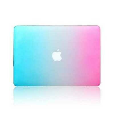 Fashion Rainbow Colorful Protective Shell Laptop Case Cover For Apple MacBook Pro 15.4 Inch