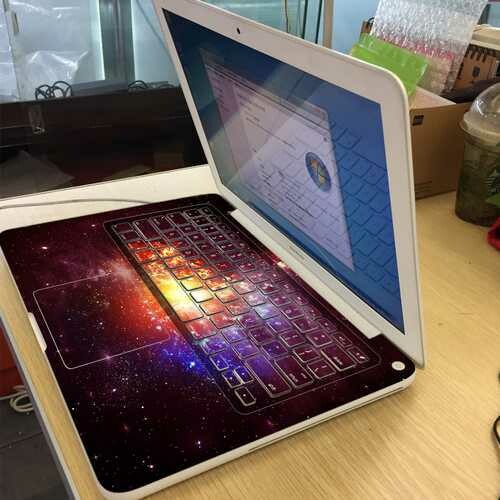 PAG Planet Fracture Decorative Laptop Decal Sticker Bubble Free Self-adhesive For Macbook Air 13 Inch