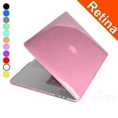 Plastic Hard Cover Crystal Protective Skin Case For Apple Macbook Pro Retina 15.4 Inch