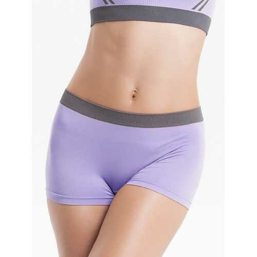 Woman Seamless Breathable Anti-bacterial Mid Waist Yoga Fitness Sports Shorts