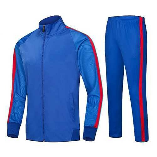 Casual Stitching Color Running Training Sportswears