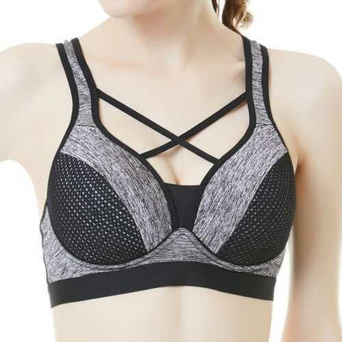 Wireless Gather Yoga Running Sports Bras