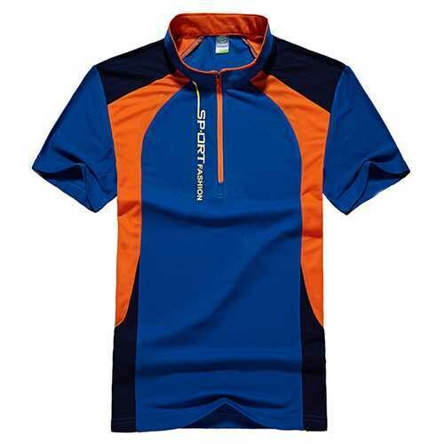 Outdoors Quick Drying Sports T-shirt Summer  Men&#39;s Casual Water Repellent Breathable T-shirts