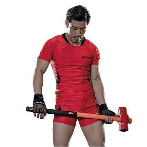 Mens Breathable Quick Drying Workout Sportswear Gym Suits